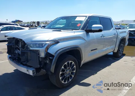 2022 Toyota Tundra Hybrid Limited из США, поврежденный, VIN 5TFJC5DB1NX008028